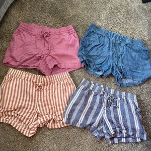 Linen shorts